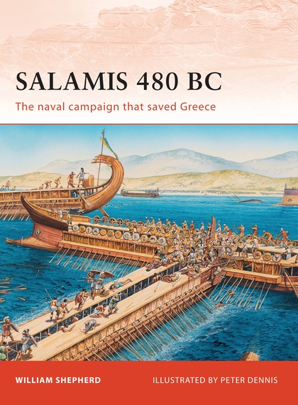 Паперова книга «Salamis 480 BC», автор Вільям Шеперд - фото №1