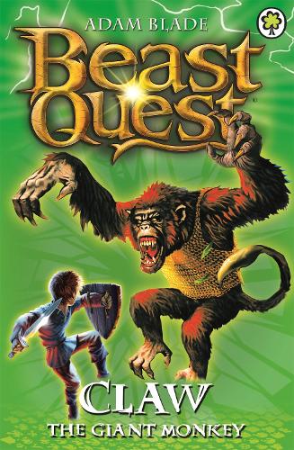 Паперова книга «Beast Quest: Claw the Giant Monkey: Series 2 Book 2», автор Адам Блейд - фото №1