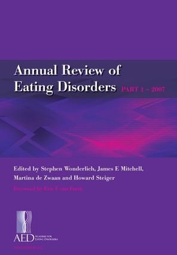Паперова книга «Annual Review of Eating Disorders: Pt. 1», авторів Мартіна де Зваан, Стівен Вандерліх - фото №1