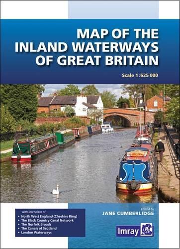 Бумажная книга «Map of the Inland Waterways of Great Britain», автор Джейн Камберлидж - фото №1