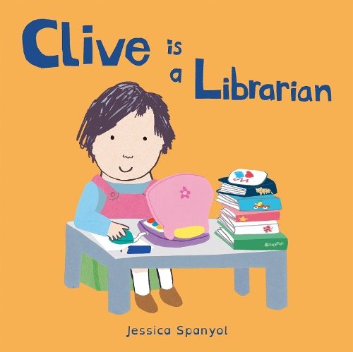 Паперова книга «Clive is a Librarian», автор Джессіка Спеньйол - фото №1