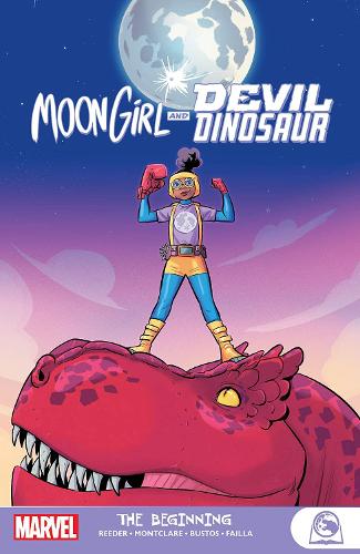 Паперова книга «Moongirl And Devil Dinosaur: The Beginning», авторів Емі Рідер, Брендон Монтклер - фото №1
