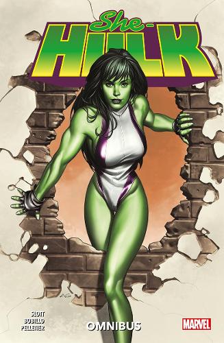 Бумажная книга «She-hulk Omnibus Vol. 1», автор Дэн Слотт - фото №1