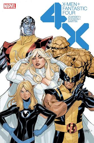 Паперова книга «X-Men/Fantastic Four 4X», автор Чіп Здарскі - фото №1