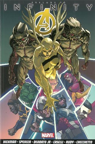 Паперова книга «Avengers Vol.3: Infinity Prelude», автор Джонатан Хикман - фото №1