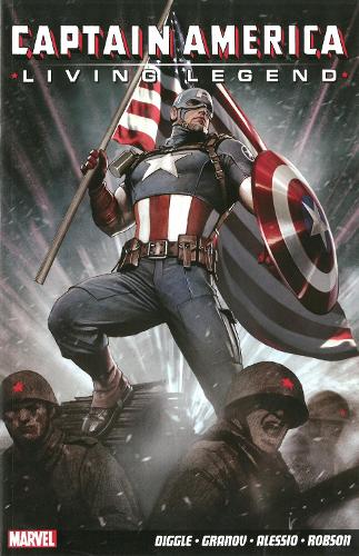 Паперова книга «Captain America: Living Legend», автор Енді Діггл - фото №1