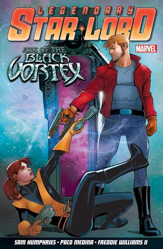 Бумажная книга «Legendary Star-lord Volume 2: Rise Of The Black Vortex», авторов Пако Медина, Сэм Хамфрис - фото №1