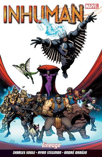 Паперова книга «Inhuman Vol. 3: Lineage», автор Чарльз Соул - фото №1