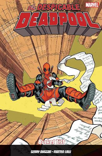 Бумажная книга «Despicable Deadpool Vol. 2: Bucket List», автор Джерри Дагган - фото №1