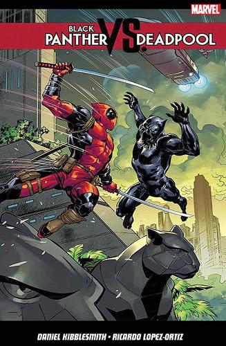 Бумажная книга «Black Panther vs. Deadpool», автор Дэниел Кибблсмит - фото №1