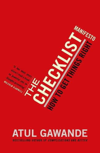 Паперова книга «The Checklist Manifesto: How To Get Things Right», автор Атул Гаванде - фото №1