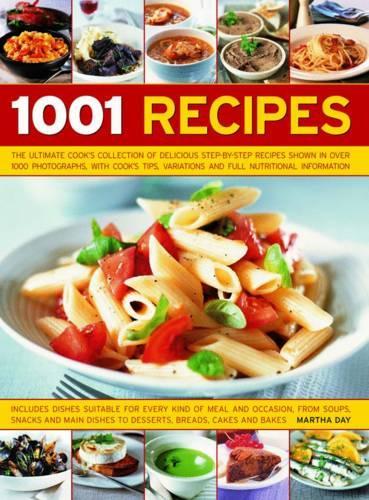 Паперова книга «1001 Recipes», автор Марта Дей - фото №1
