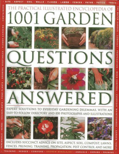 Бумажная книга «Practical Illustrated Encyclopedia of 1001 Garden Questions Answered», автор Эндрю Миколайски - фото №1
