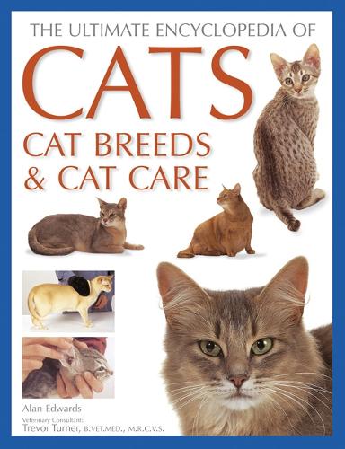 Паперова книга «Cats, Cat Breeds & Cat Care, The Ultimate Encyclopedia of: A comprehensive visual guide», автор Алан Едвардс - фото №1