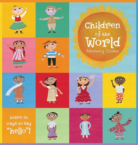 Бумажная книга «Children of the World Memory Game», автор Barefoot Books - фото №1