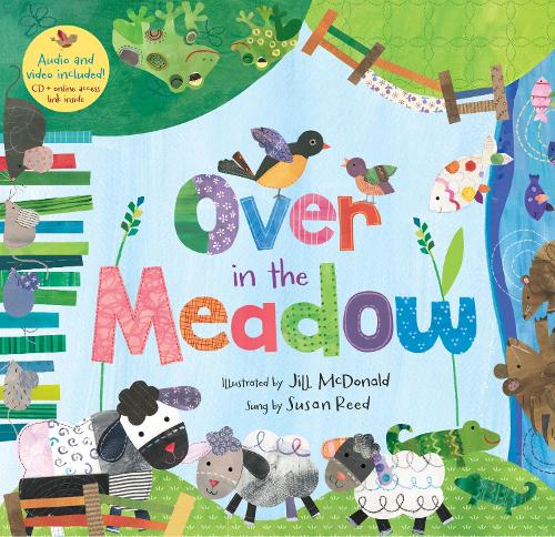 Бумажная книга «Over in the Meadow», автор Barefoot Books - фото №1