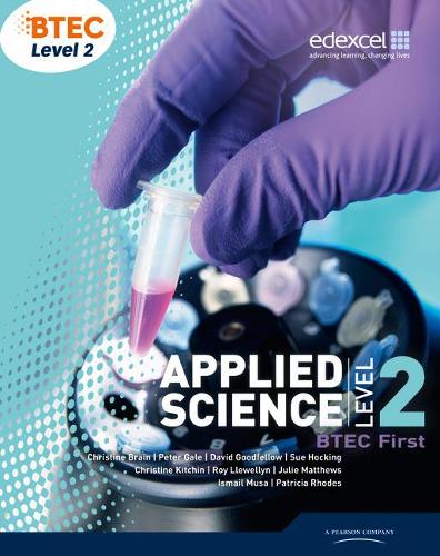 Бумажная книга «BTEC Level 2 First Applied Science Student Book», автор Кристина Брейн - фото №1