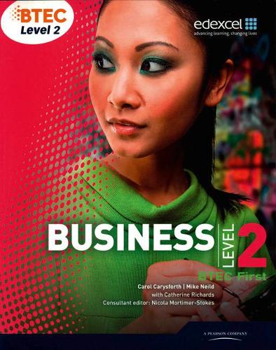 Бумажная книга «BTEC First Business Student Book», авторов Кэрол Кэрисфорт, Майк Нилд - фото №1