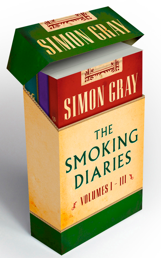 Паперова книга «The Smoking Diaries», автор Саймон Грей - фото №1