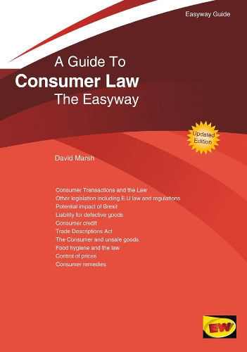 Паперова книга «A Guide To Consumer Law: The Easyway. Revised Edition 2020», автор Девід Марш - фото №1