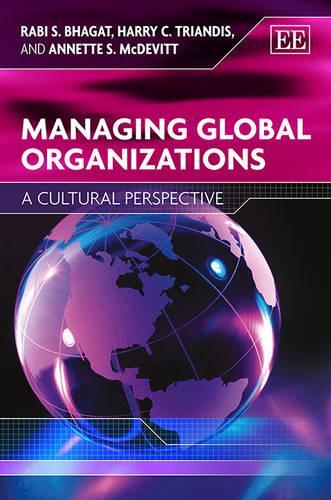 Паперова книга «Managing Global Organizations: A Cultural Perspective», авторів Аннетт С. МакДевітт, Гаррі К. Тріандіс, Рабі С. Бхагат - фото №1