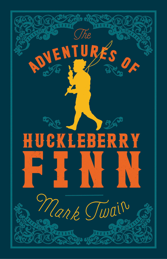 Бумажная книга «The Adventures of Huckleberry Finn», автор Марк Твен - фото №1