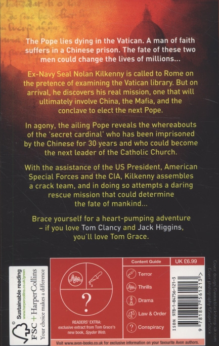 Бумажная книга «The Secret Cardinal», автор Том Грейс - фото №1