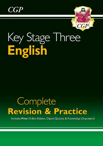 [object Object] «KS3 English Complete Revision & Practice (with Online Edition, Quizzes and Knowledge Organisers): for Years 7, 8 and 9», автор CGP Books - фото №1