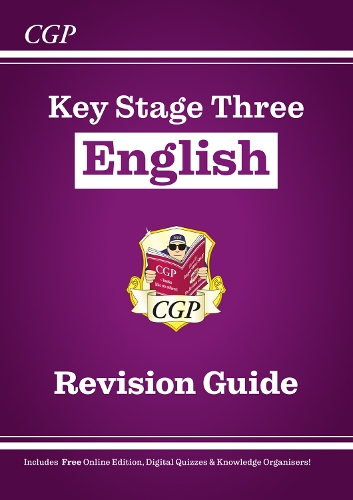[object Object] «KS3 English Revision Guide (with Online Edition, Quizzes and Knowledge Organisers): for Years 7, 8 and 9», автор CGP Books - фото №1