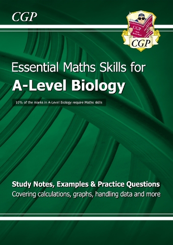 Паперова книга «A-Level Biology: Essential Maths Skills», автор CGP Books - фото №1