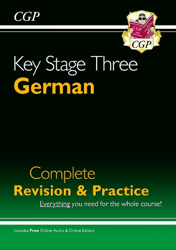 Бумажная книга «KS3 German Complete Revision & Practice (with Free Online Edition & Audio): for Years 7, 8 and 9», автор CGP Books - фото №1