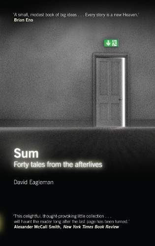 Бумажная книга «Sum: Forty Tales from the Afterlives», автор Дэвид Иглман - фото №1