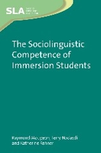 [object Object] «The Sociolinguistic Competence of Immersion Students», авторов Кэтрин Ренер, Раймонд Мужеон, Терри Надасди - фото №1