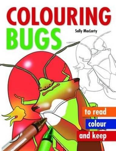 Бумажная книга «Colouring Bugs», автор Салли Макларти - фото №1