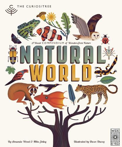 Паперова книга «Curiositree: Natural World: A Visual Compendium of Wonders from Nature - Jacket unfolds into a huge wall poster!», авторів А. Дж. Вуд, Майк Джоллі - фото №1