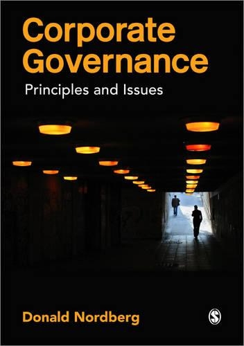 Бумажная книга «Corporate Governance: Principles and Issues», автор Дональд Нордберг - фото №1