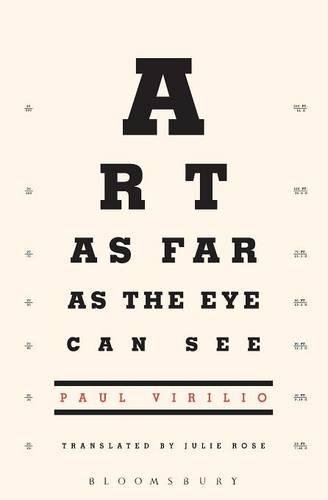 Бумажная книга «Art as Far as the Eye Can See», автор Пол Вирилио - фото №1