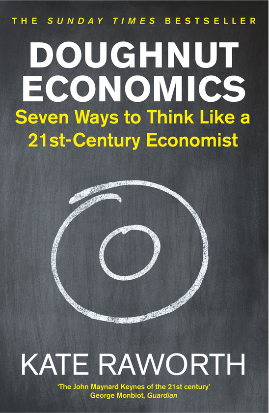 Паперова книга «Doughnut Economics», автор Кейт Реворт - фото №1