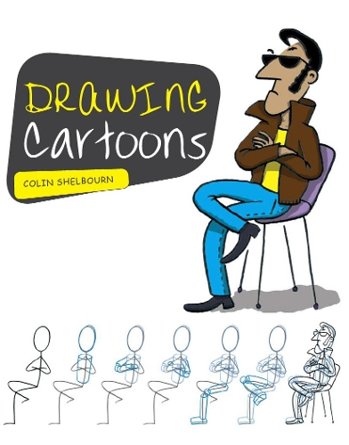 Бумажная книга «Drawing Cartoons», автор Колин Шелборн - фото №1