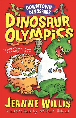 Бумажная книга «Dinosaur Olympics» - фото №1