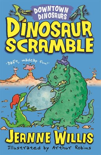 Бумажная книга «Dinosaur Scramble» - фото №1