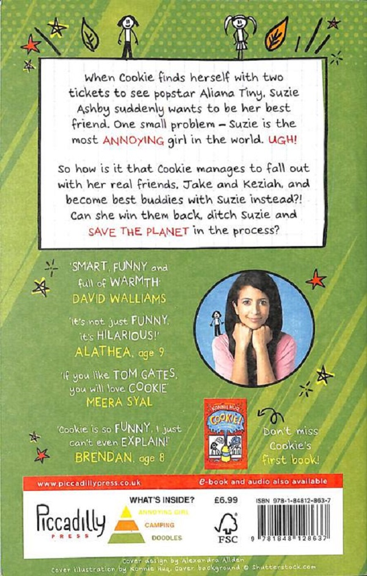 Паперова книга «Cookie! Book 2. Cookie and the Most Annoying Girl in the World», автор Конні Хук - фото №1
