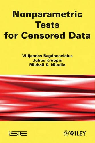 Паперова книга «Nonparametric Tests for Censored Data», авторів Юліус Круопіс, Михайло С. Нікулін, Віліяндас Багдонавічус - фото №1