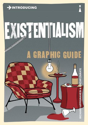 Бумажная книга «Introducing Existentialism: A Graphic Guide», авторов Оскар Зарате, Ричард Аппиньянези - фото №1