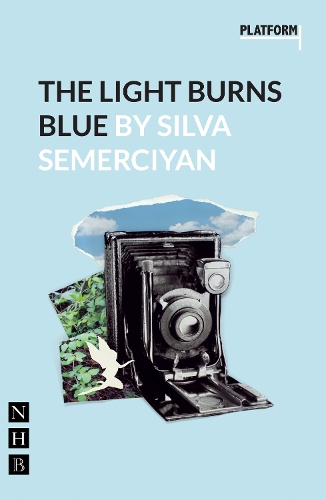 Паперова книга «The Light Burns Blue», автор Сільва Семерчіян - фото №1