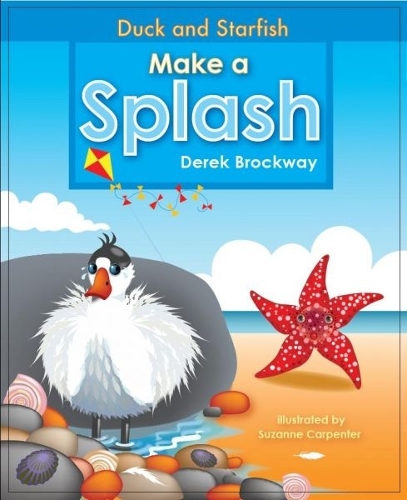 Паперова книга «Duck and Starfish Make a Splash», автор Дерек Броквей - фото №1