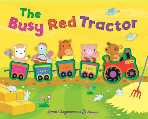 Бумажная книга «The Busy Red Tractor», автор Анна Клейборн - фото №1