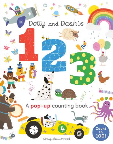Бумажная книга «Dotty and Dash's 1, 2, 3», автор Патриция Хегарти - фото №1