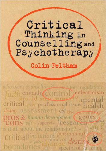 Паперова книга «Critical Thinking in Counselling and Psychotherapy», автор Колін Фелтем - фото №1