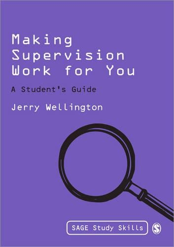 Бумажная книга «Making Supervision Work for You: A Student′s Guide», автор Джерри Веллингтон - фото №1